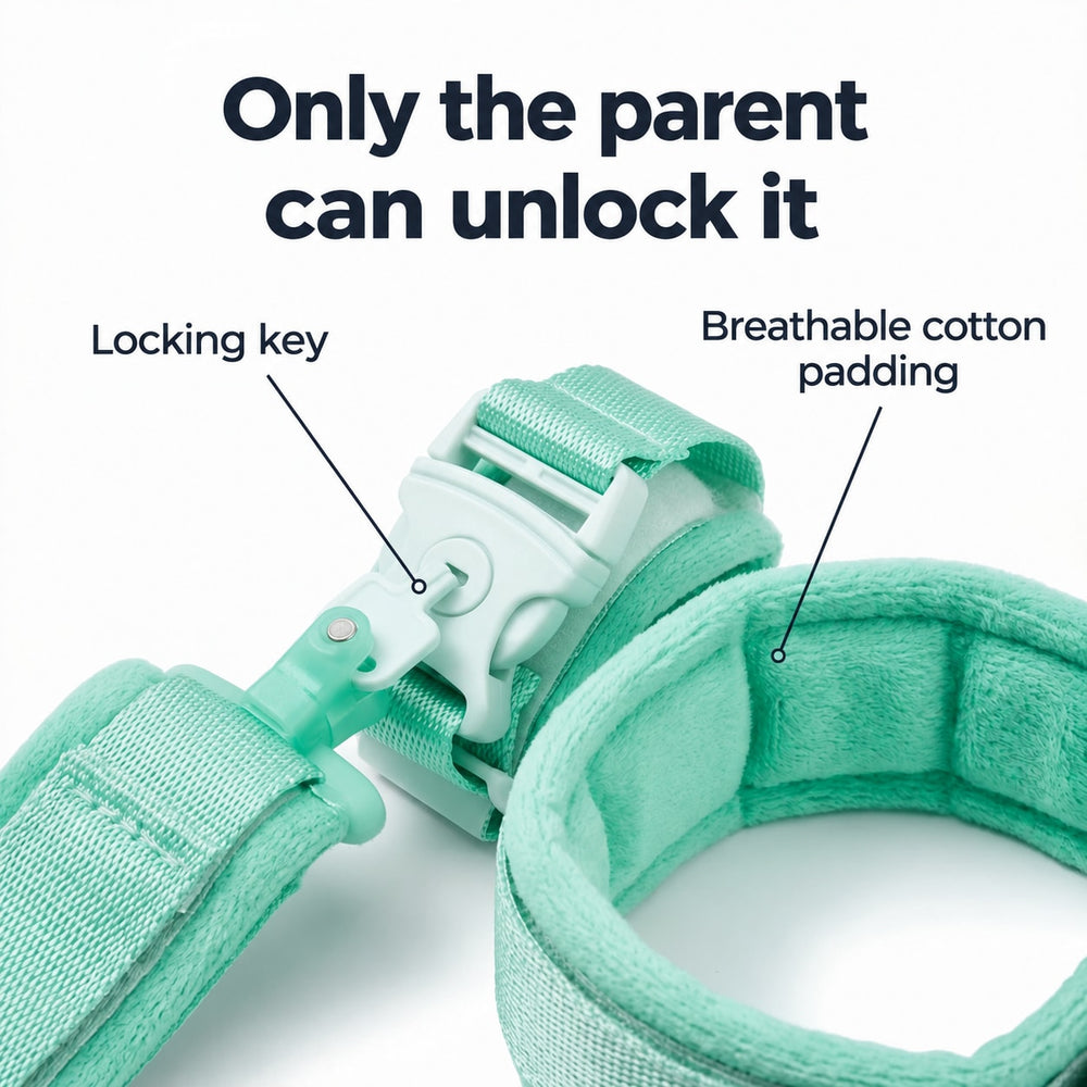 Only the parent can unlock it