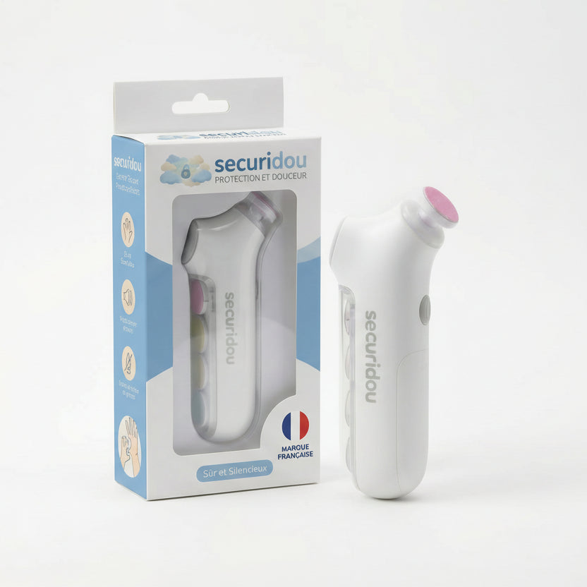 Securidou electric baby nail file, main view