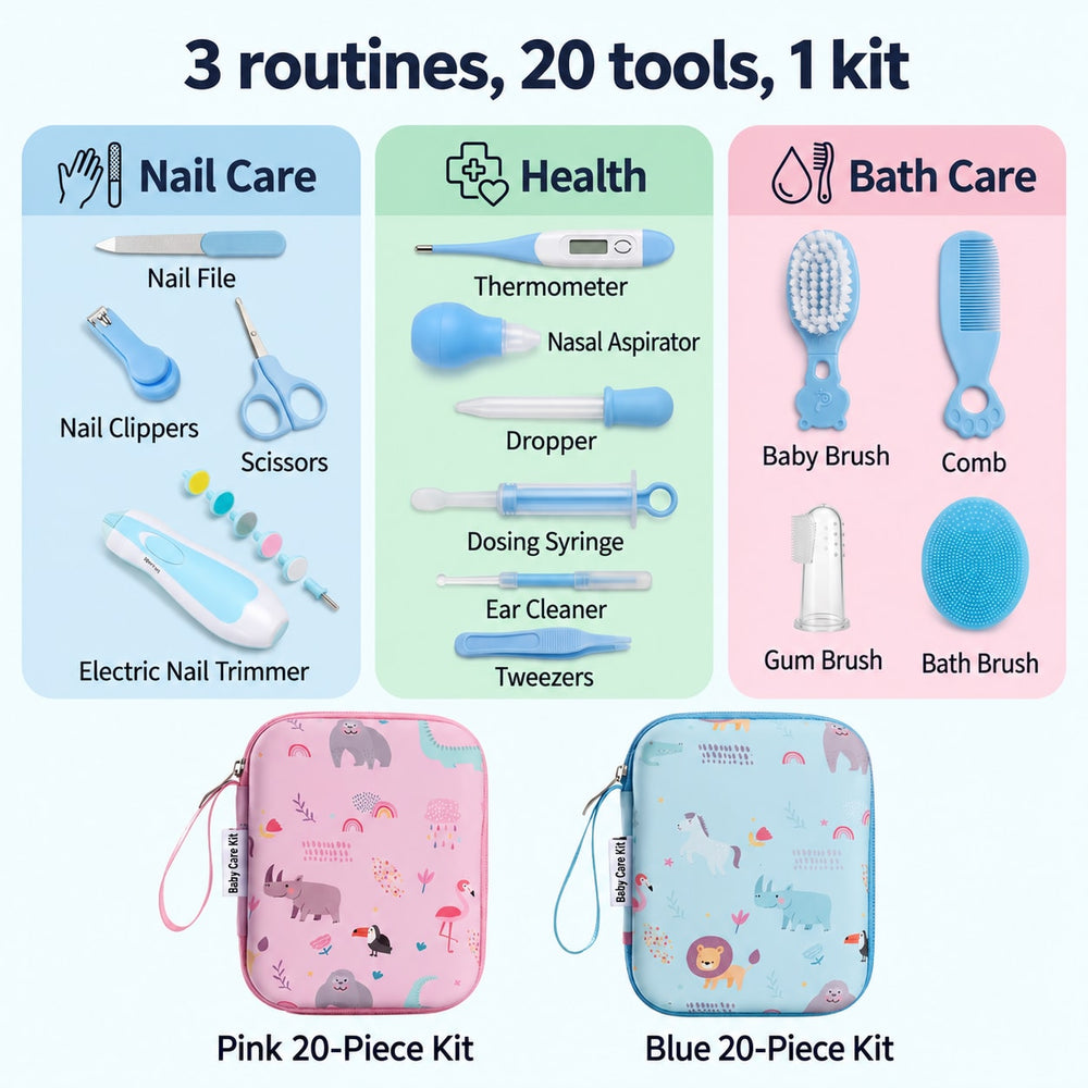 3 routines, 20 tools, 1 kit Nail Care