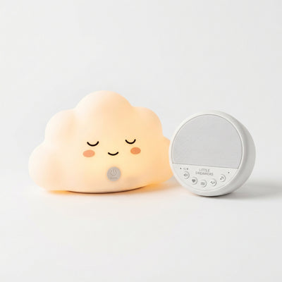 Securidou smart cloud night light with white noise and cry sensor